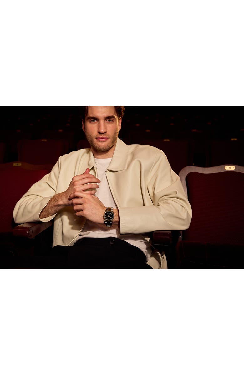 BULOVA Super Seville Two-Tone Bracelet Watch, 37.5mm, Alternate, color, Two-Tone