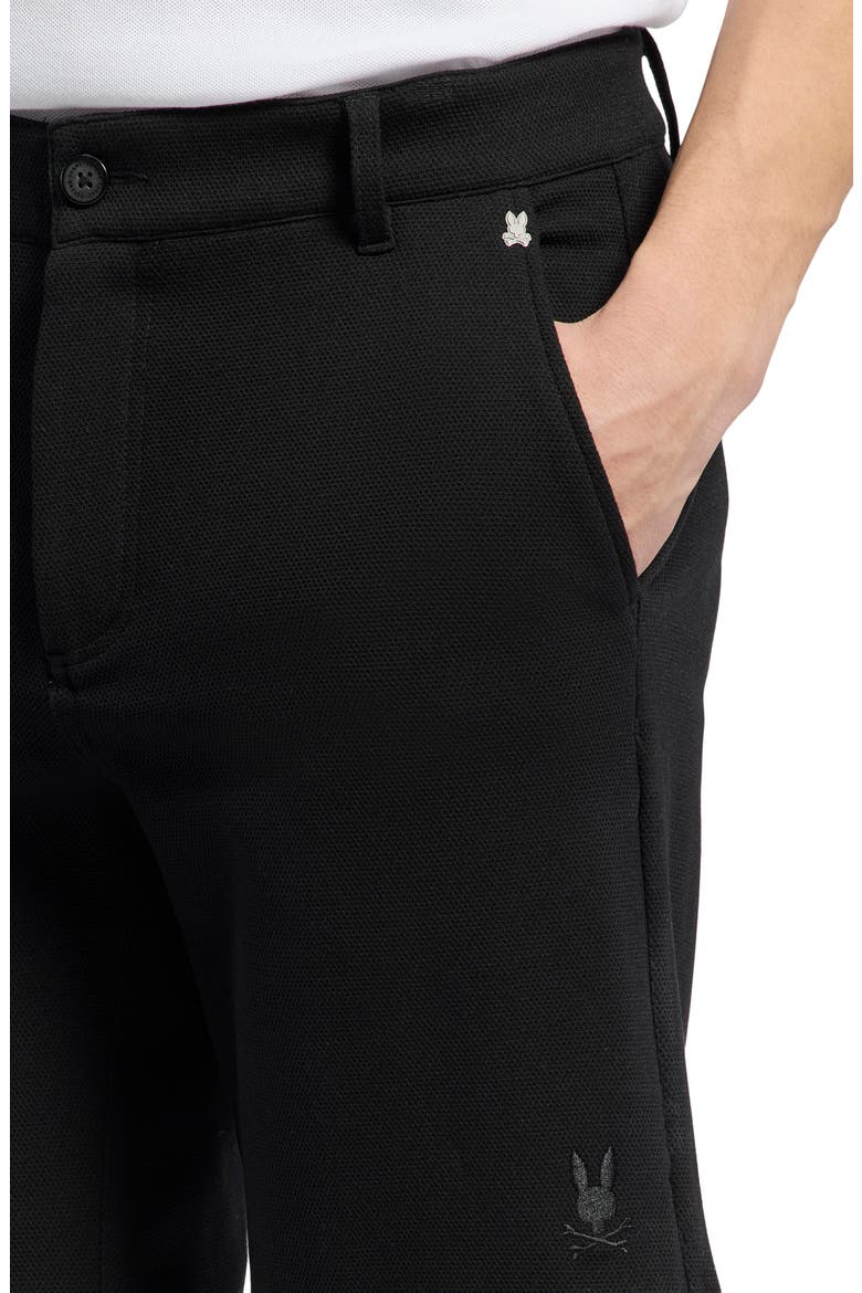 Shiro Knit Honeycomb Shorts, Alternate, color, BLACK