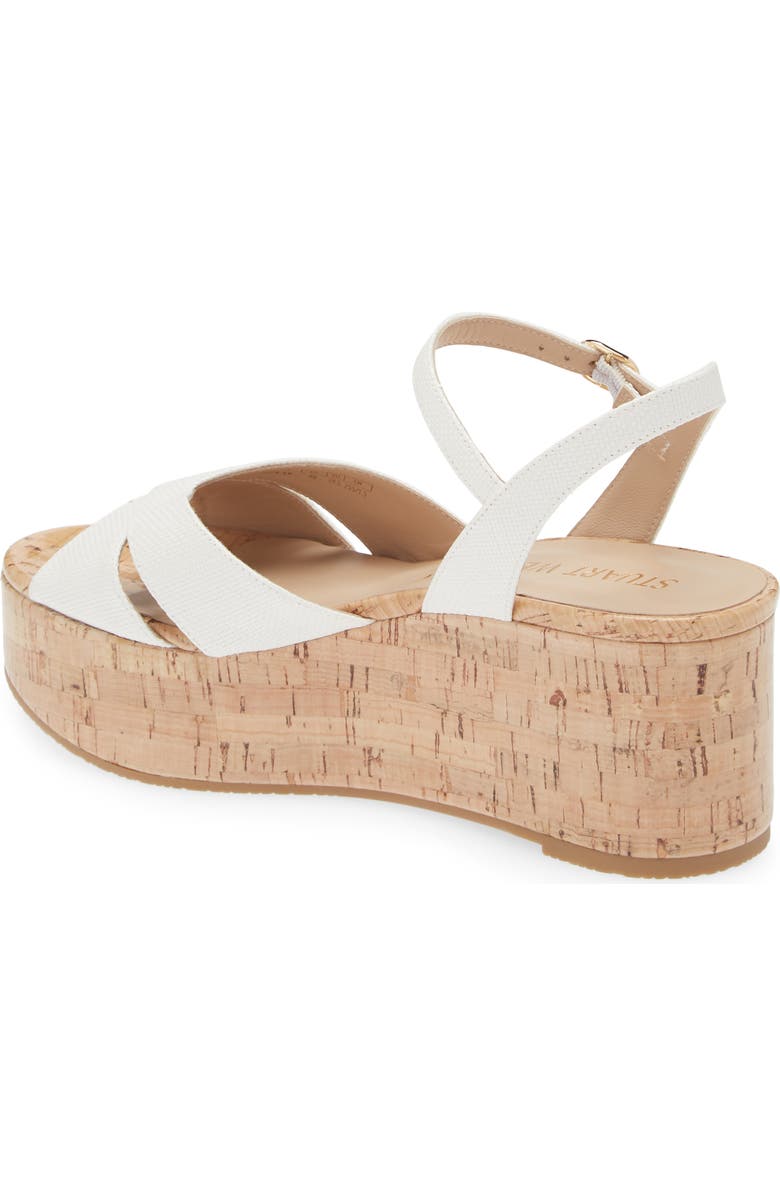 Stuart Weitzman Carmen Midi Wedge Sandal, Alternate, color,