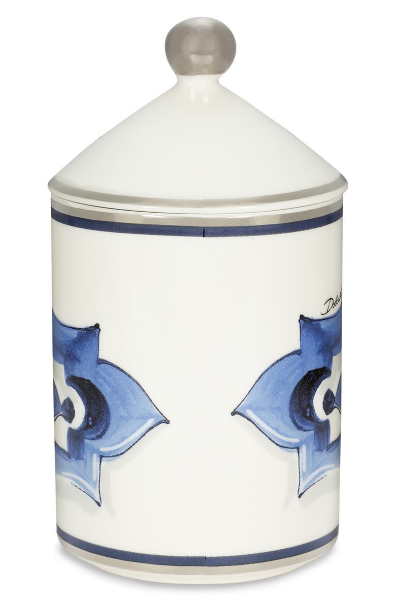 Dolce&Gabbana Lidded Scented Candle, Alternate, color, Light Blue