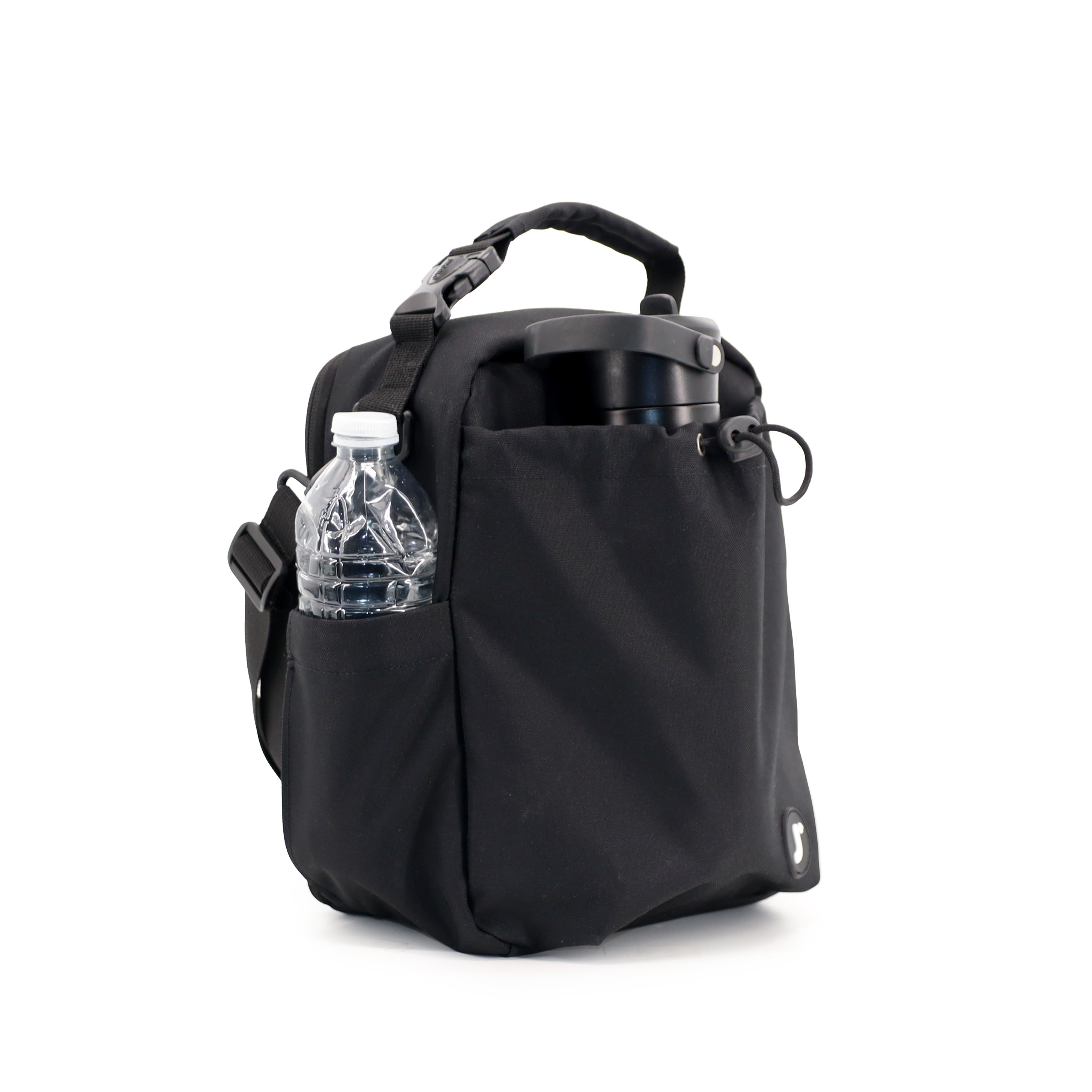 J World Cole Insulated Lunch Bag with Adjustable Strap, Alternate, color, Black
