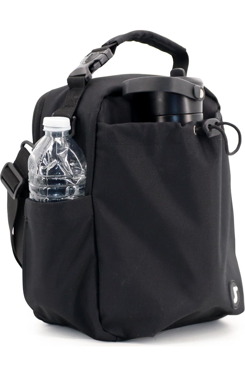 J World Cole Insulated Lunch Bag with Adjustable Strap, Alternate, color, Black