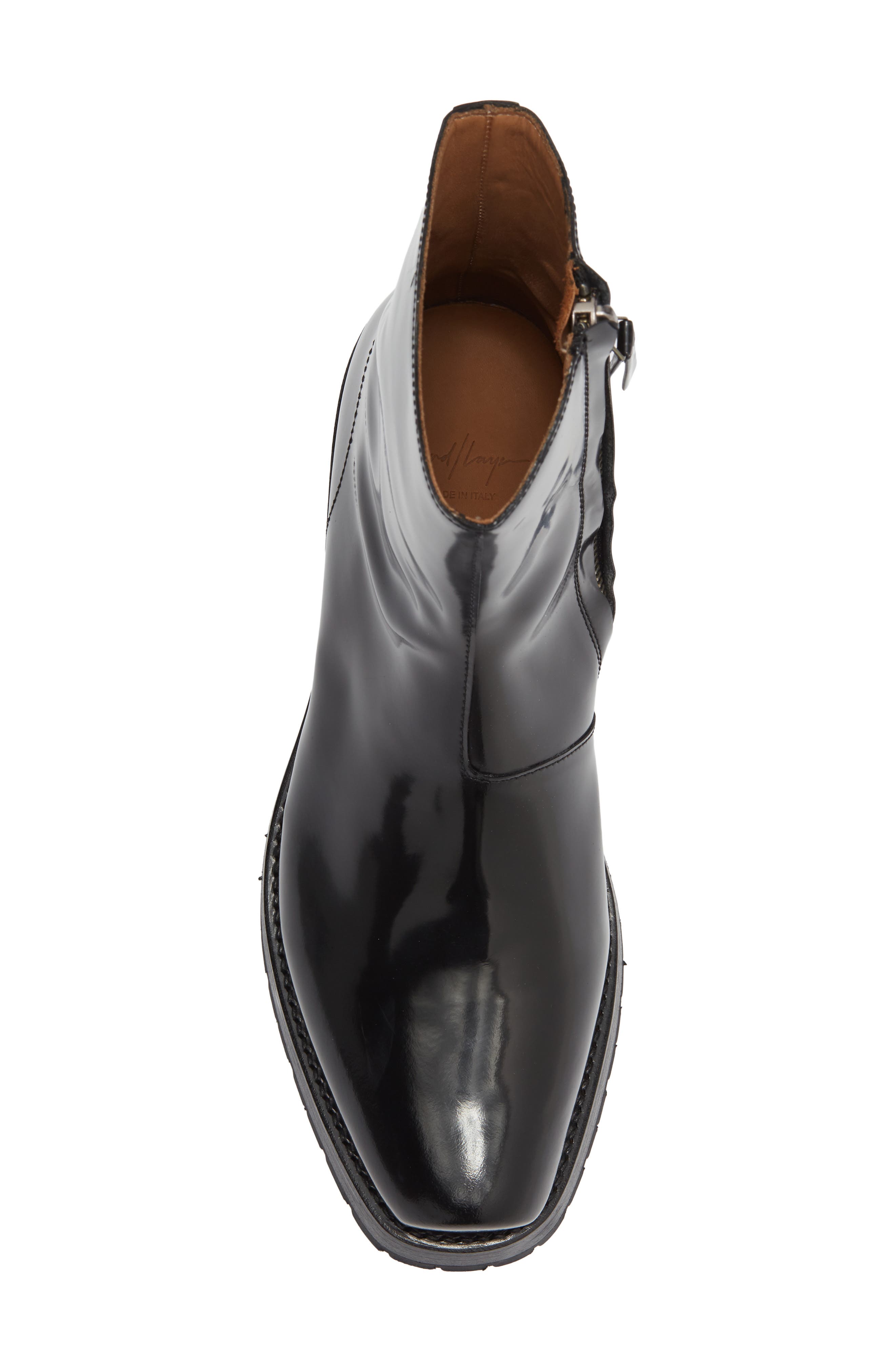 Charro Boot, Alternate, color, BLACK SMOOTH LEATHER