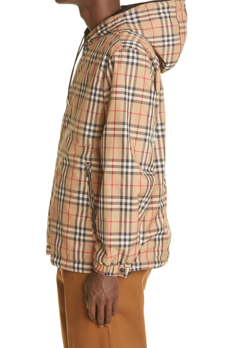 Burberry Men's Stretton Check Jacket, Alternate, color,