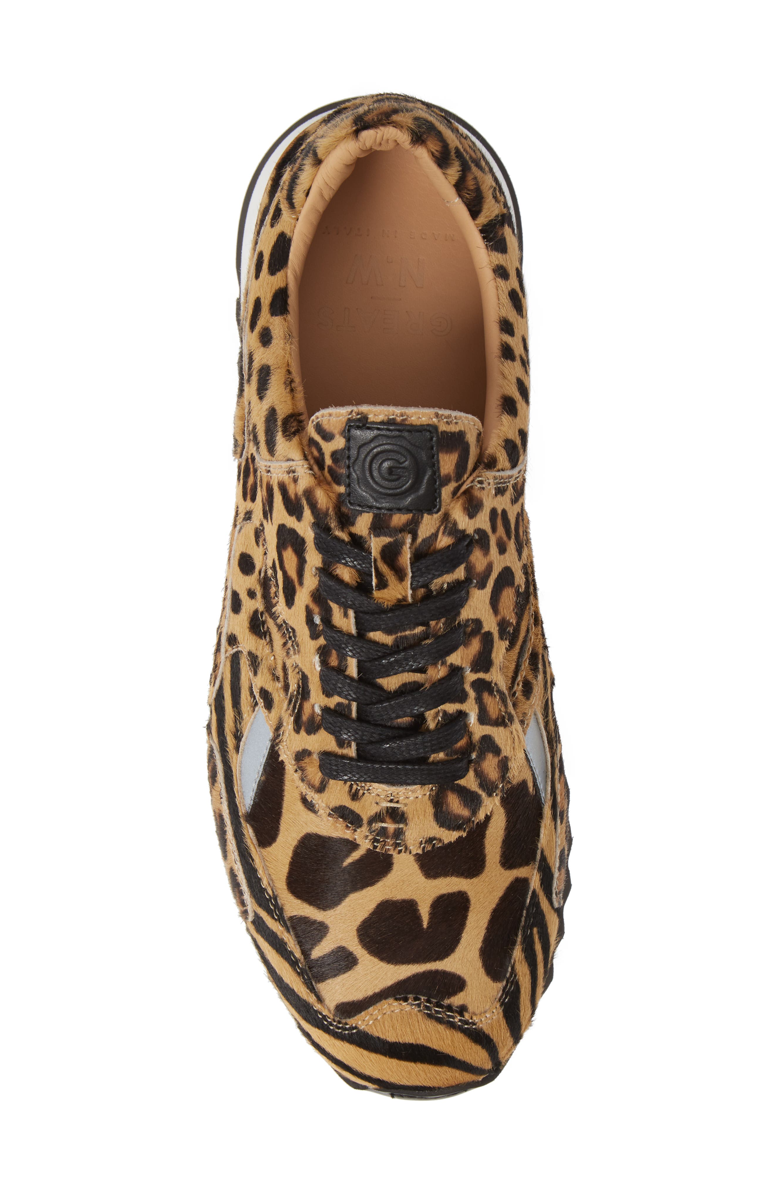 GREATS Nick Wooster x GREATS Pronto Genuine Calf Hair Sneaker, Alternate, color, 