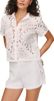 Bella Dahl Lace Shirt