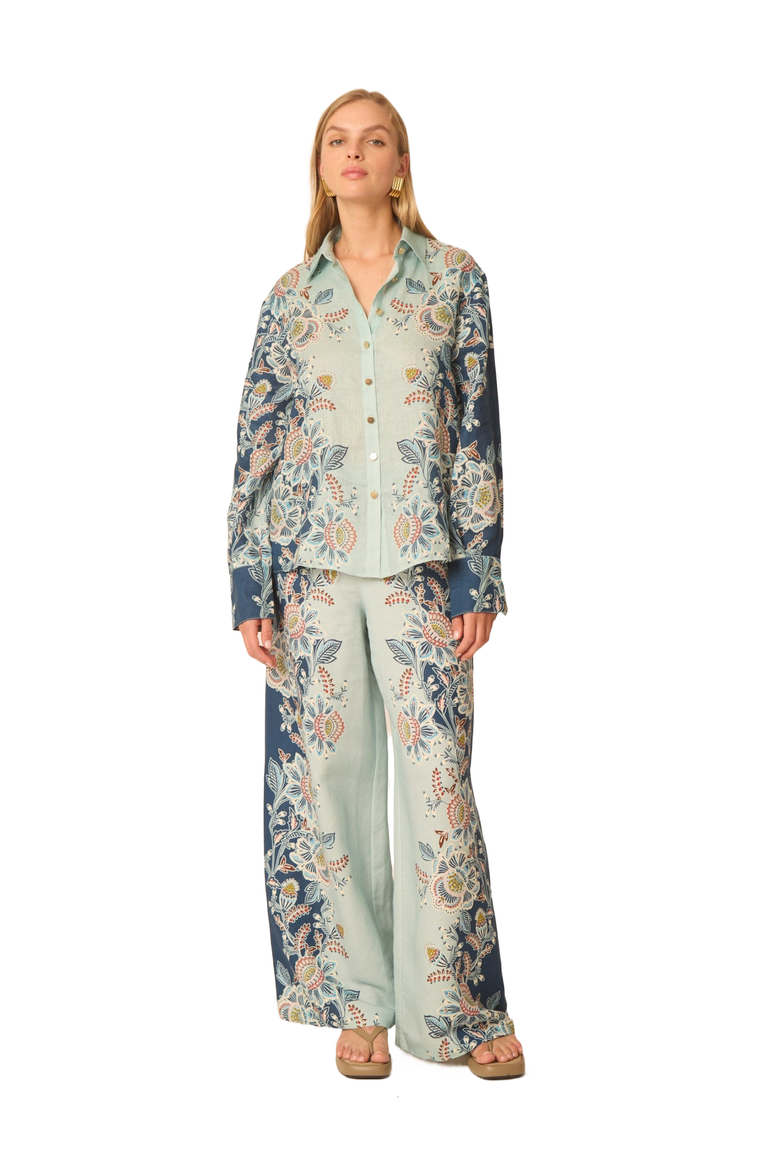 Haylo Blouse, Main, color, Floral vines
