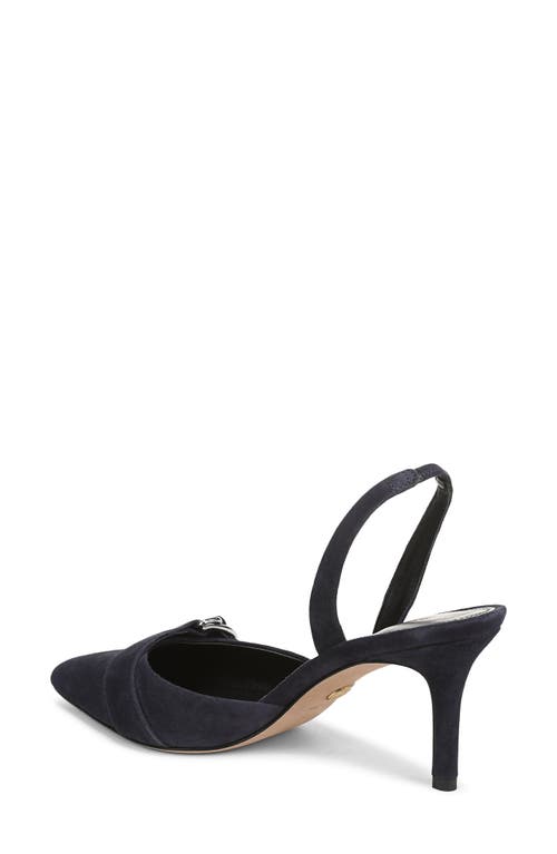 Veronica Beard Loralyn Slingback Pointed Toe Pump In Animal Print