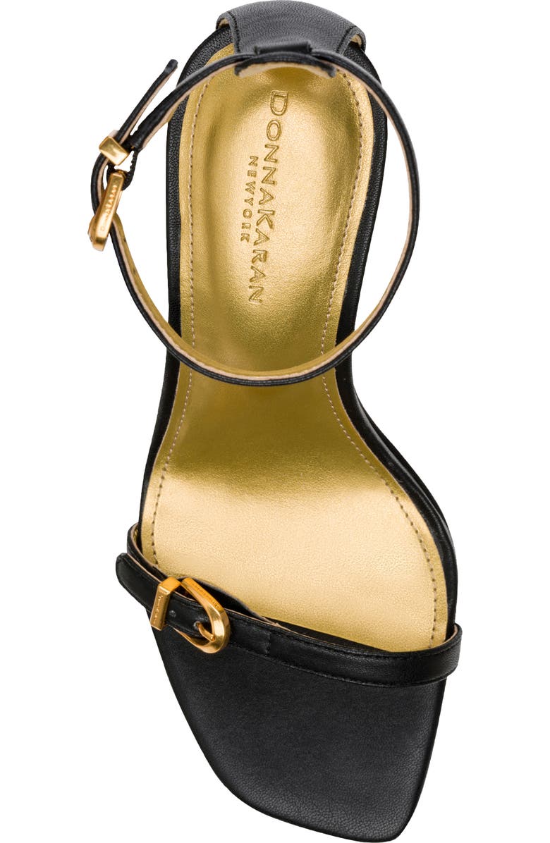 DKNY Pryce Ankle Strap Sandal, Alternate, color, Black