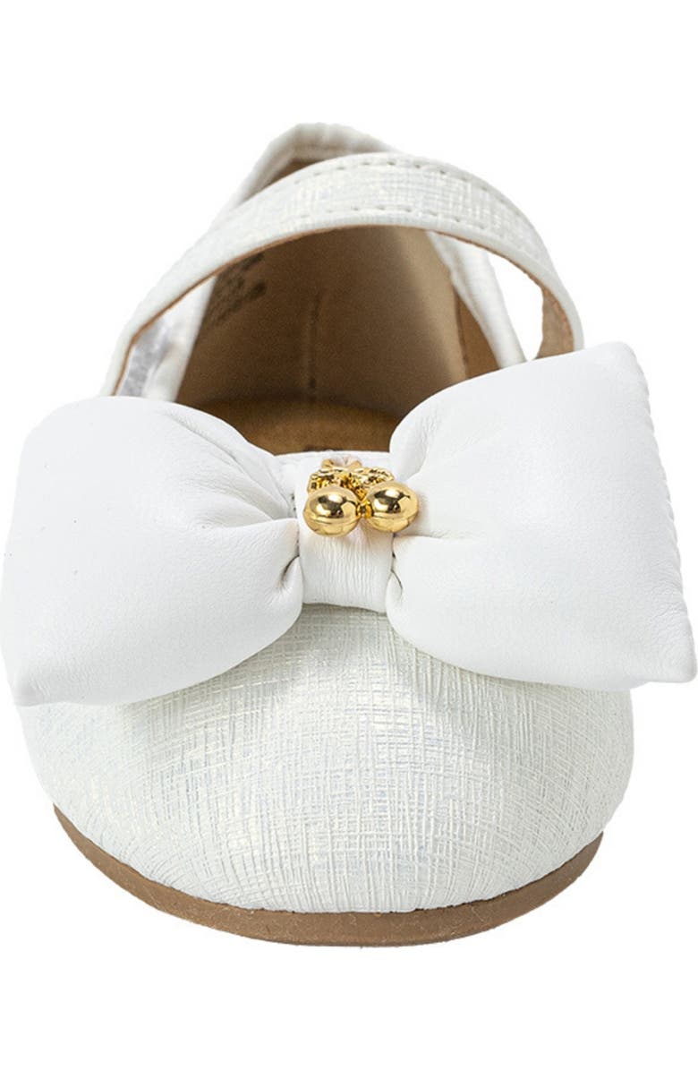 bebe Roxy Mary Jane Flat, Alternate, color, White