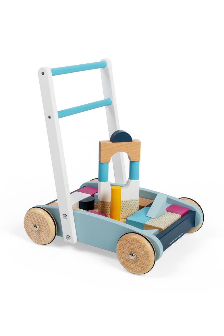 FSC® Certified Baby Walker, Alternate, color, Blue