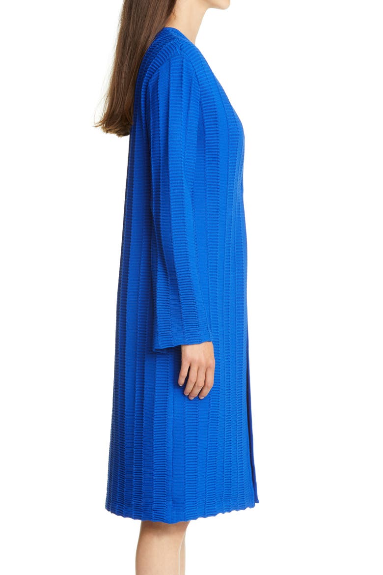 Architectural Ottoman Knit Jacket (Nordstrom Exclusive), Alternate, color, VIVID BLUE