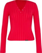 SAVAGE X FENTY Sleek Stitch Sleep Henley