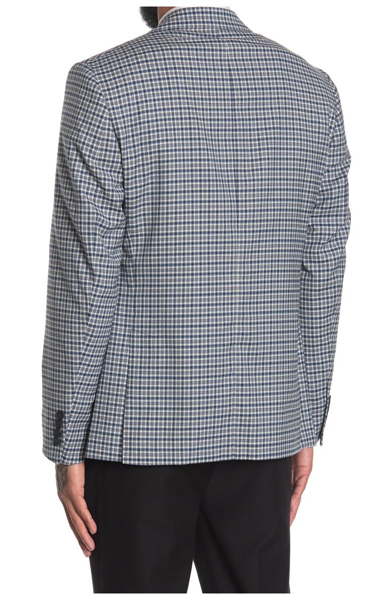 Original Penguin Checked Notch Lapel Blazer, Alternate, color,