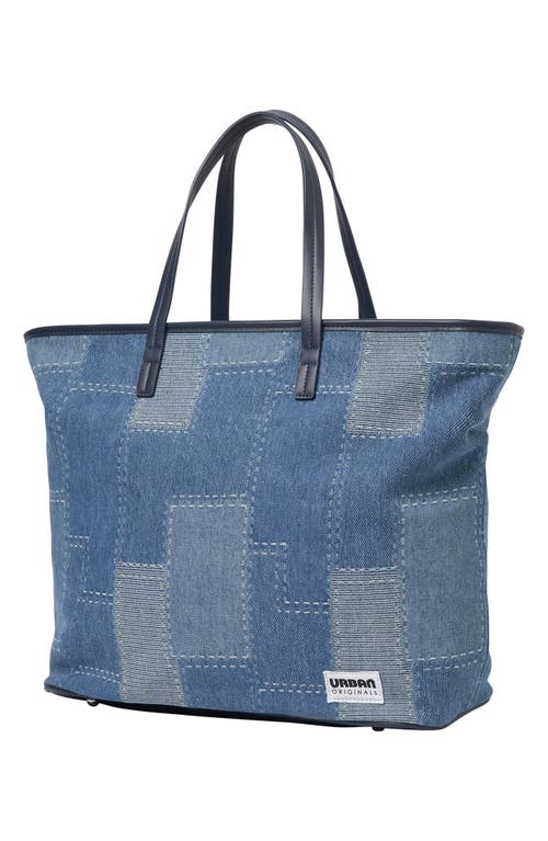 Urban Originals Denim Patchwork Tote Bag