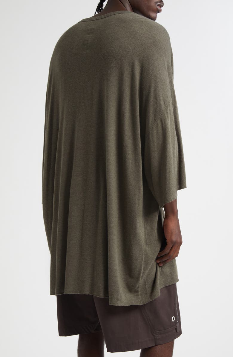 Rick Owens Tommy Oversize T-Shirt, Alternate, color, Bosco