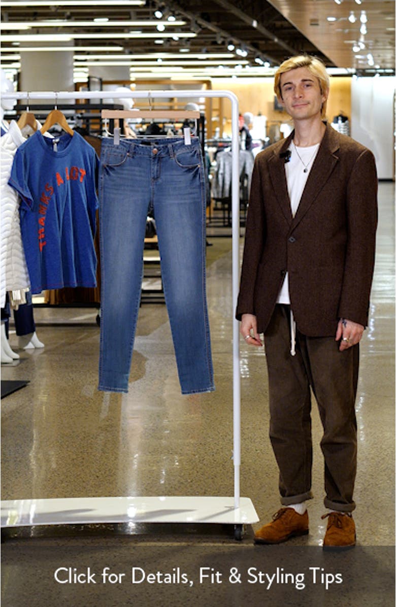 Cuffed Ankle Skinny Jeans, sales video thumbnail