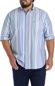 Brooks Brothers Big & Tall Multi-striped Friday Sport Shirt