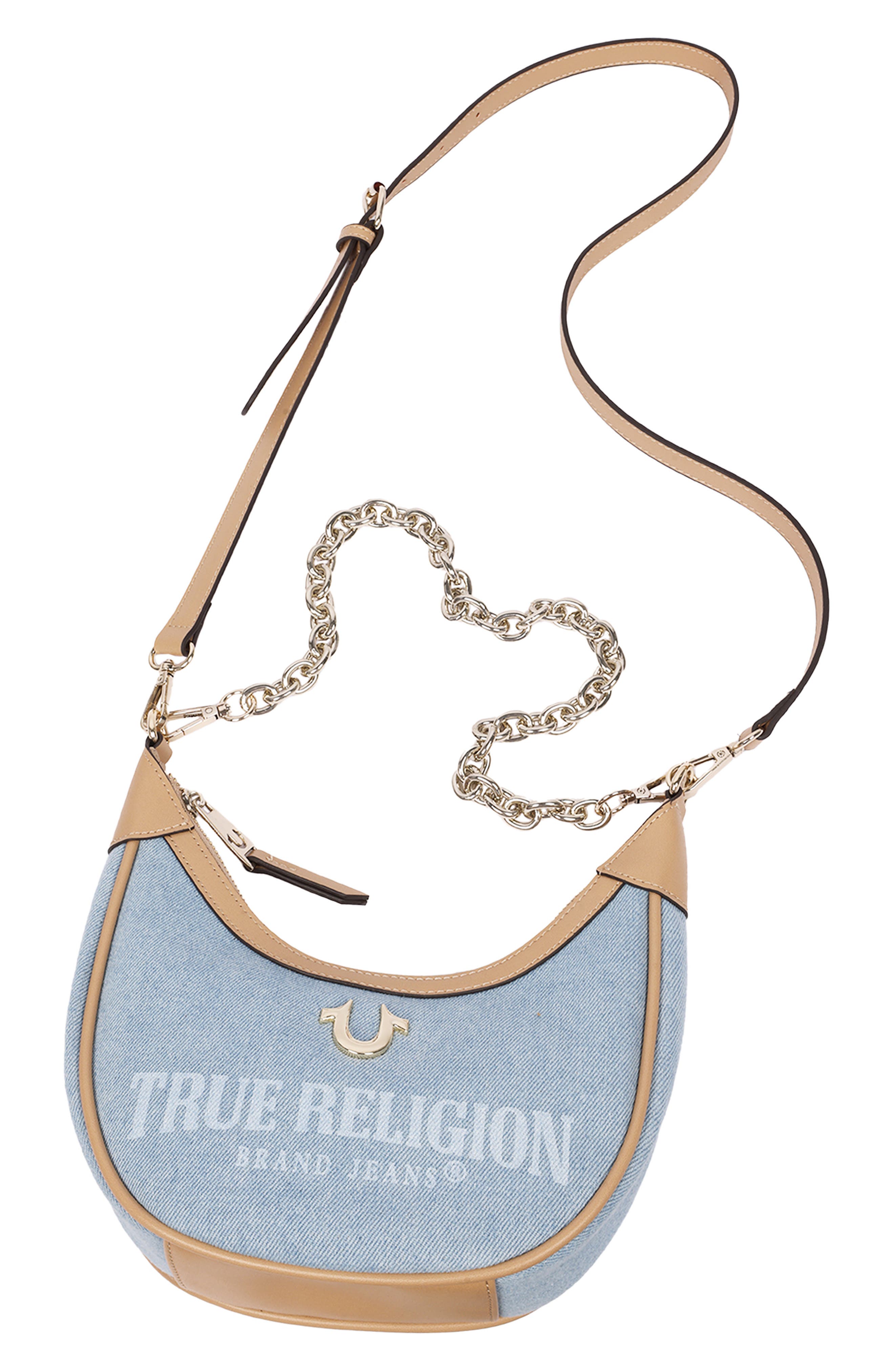 Bailey Denim Hobo Bag, Alternate, color, DENIM