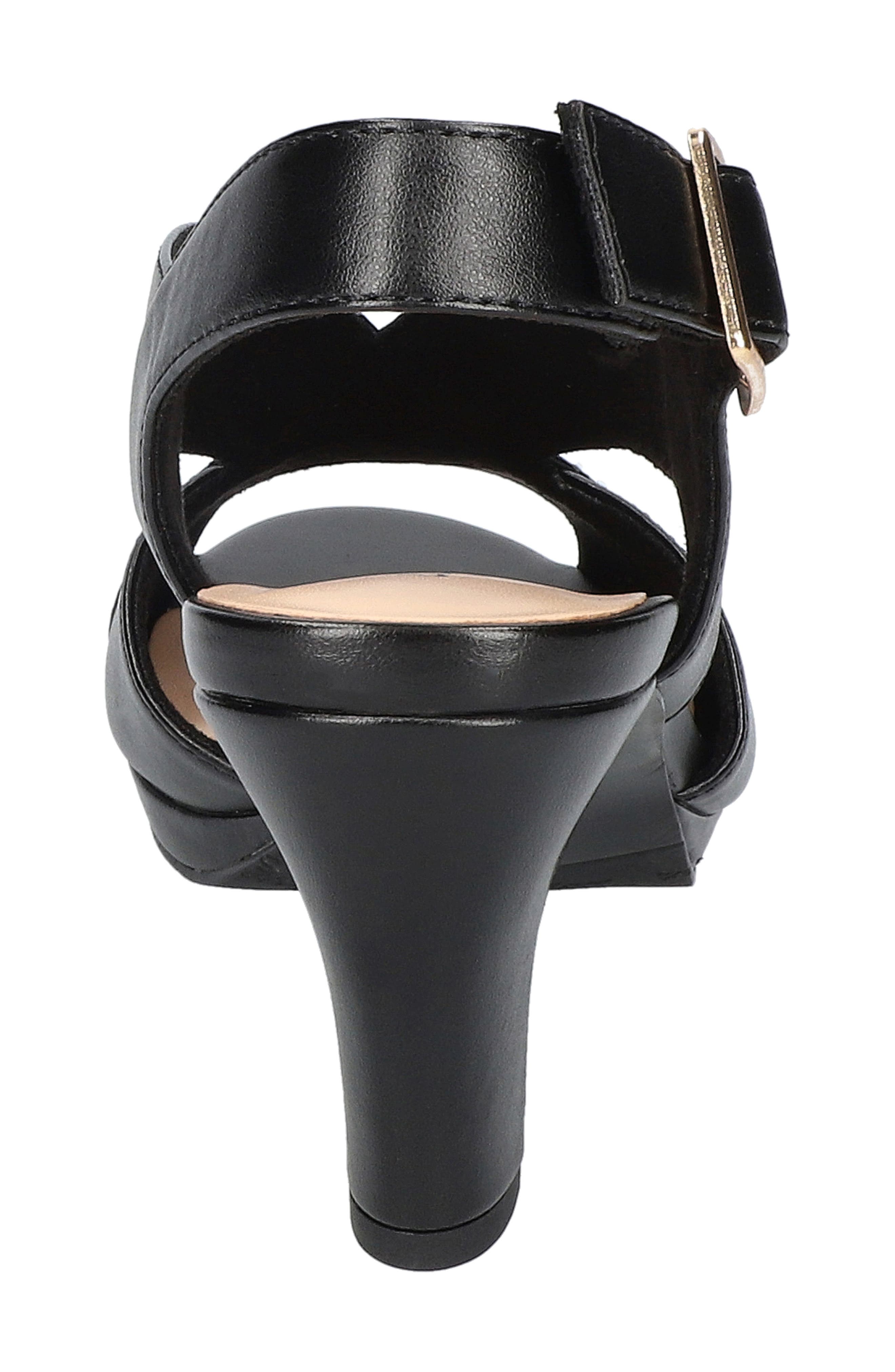 EASY STREET Christy Sandal, Alternate, color, Black