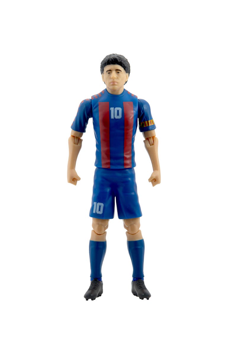 Sockers Legends Diego Maradona FC Barcelona 8" Soccer Action Figure, Main, color, Blue