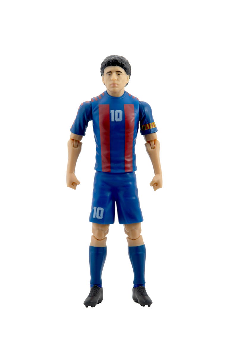 Banbo Toys Sockers FC Barcelona Diego Maradona 8" Soccer Action Figure, Main, color, Blue