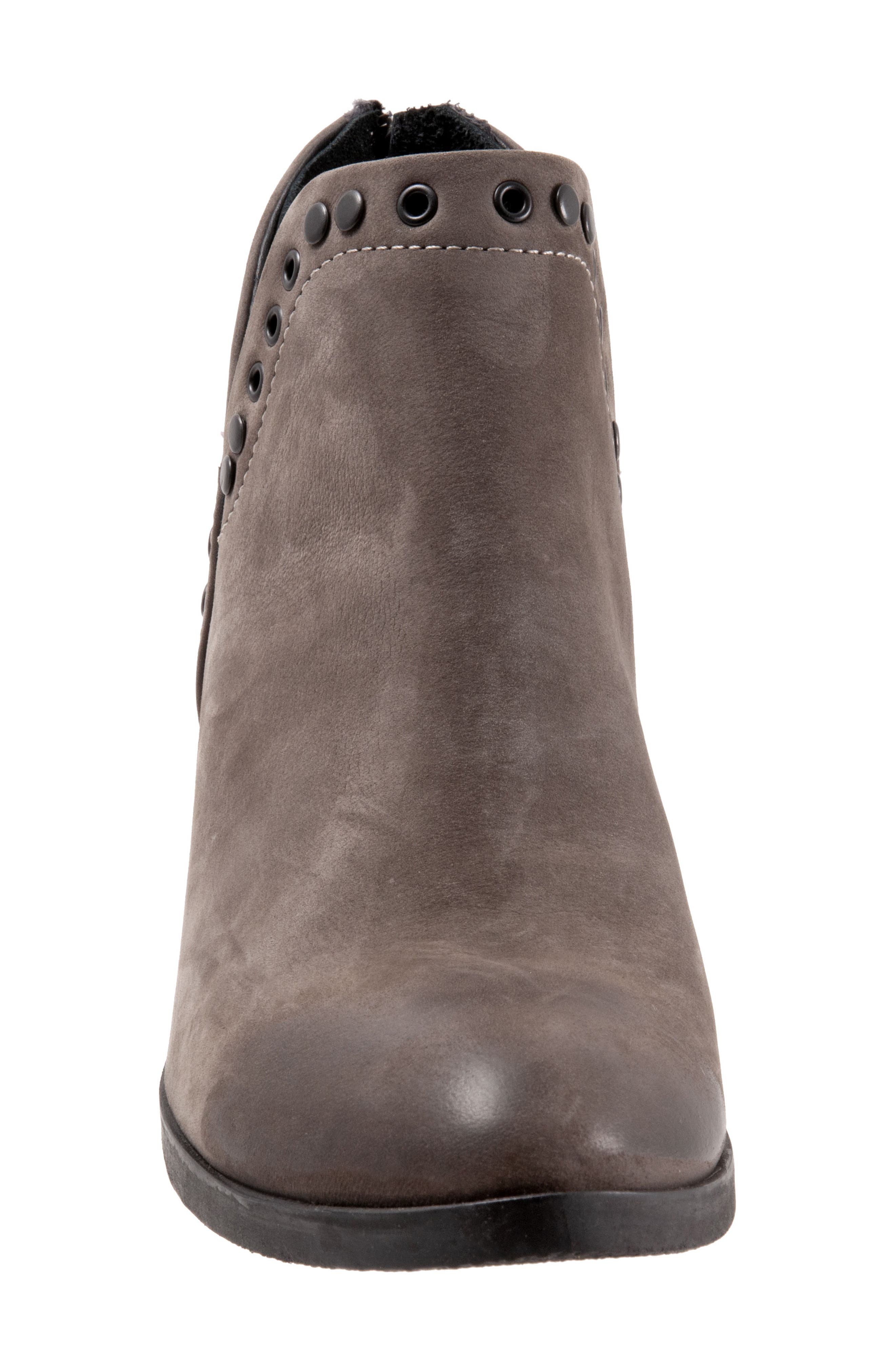 Cora Bootie, Alternate, color, GREY NUBUC