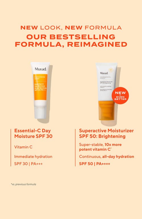 Murad ® Superactive Moisturizer Spf 50: Brightening In No Color
