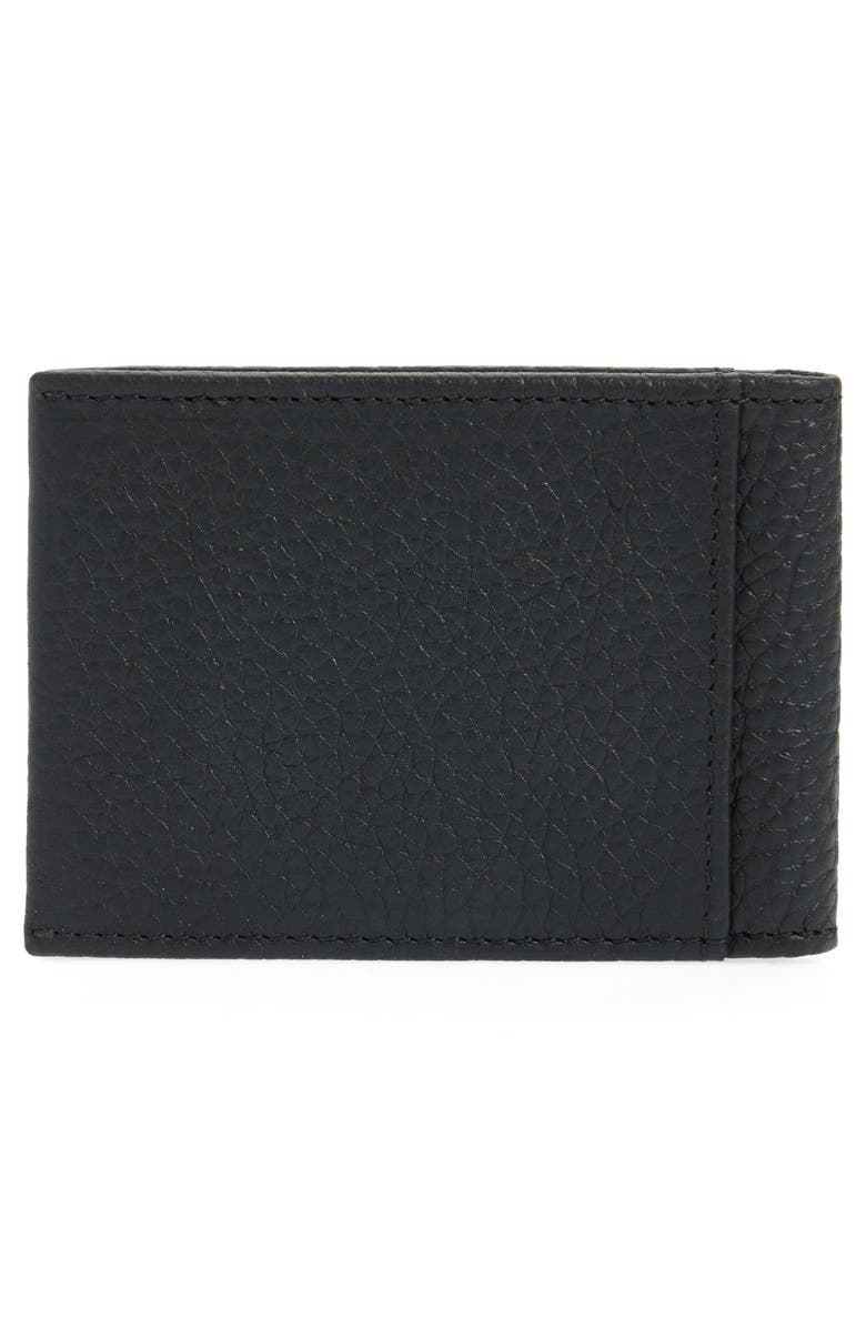 BOSS Crosstown Leather Money Clip Card Case, Alternate, color, 