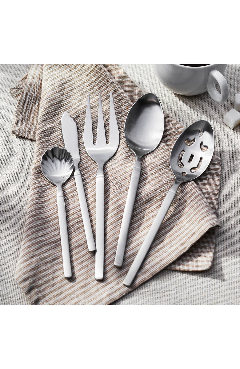 ZWILLING Opus Satin Finish 45-Piece Flatware Set, Alternate, color, Stainless Steel