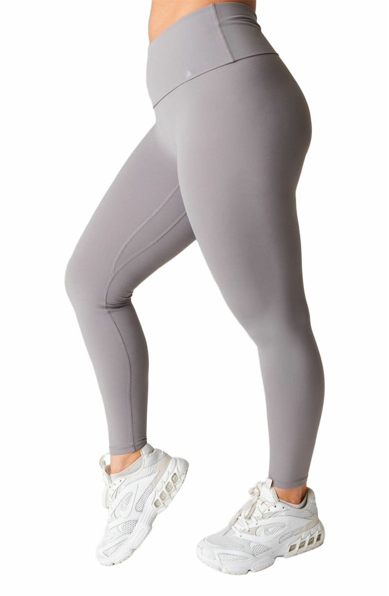 Vitality Cloud II Foldover Pant, Alternate, color, Stone