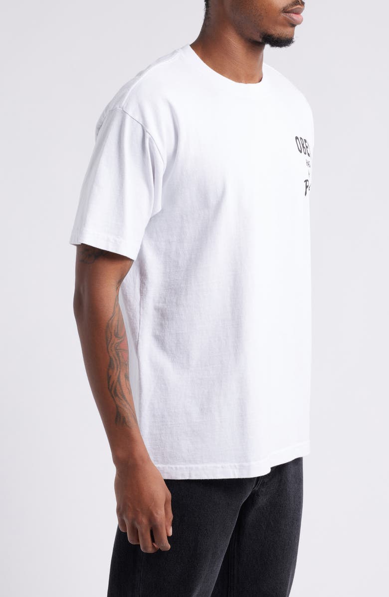 Obey has a Posse Cotton Graphic T-Shirt, Alternate, color, 