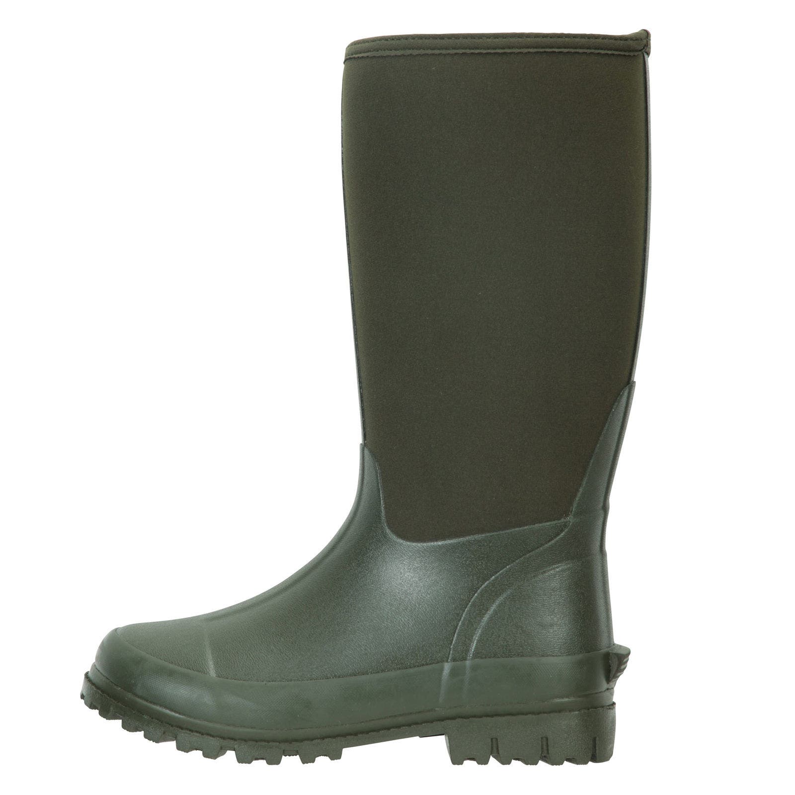 Mucker Neoprene Calf Boots, Alternate, color, Green
