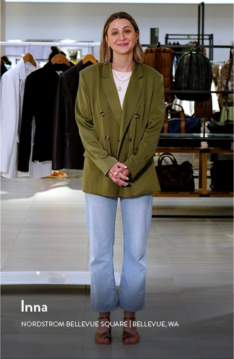 Oversize Double Breasted Blazer, sales video thumbnail