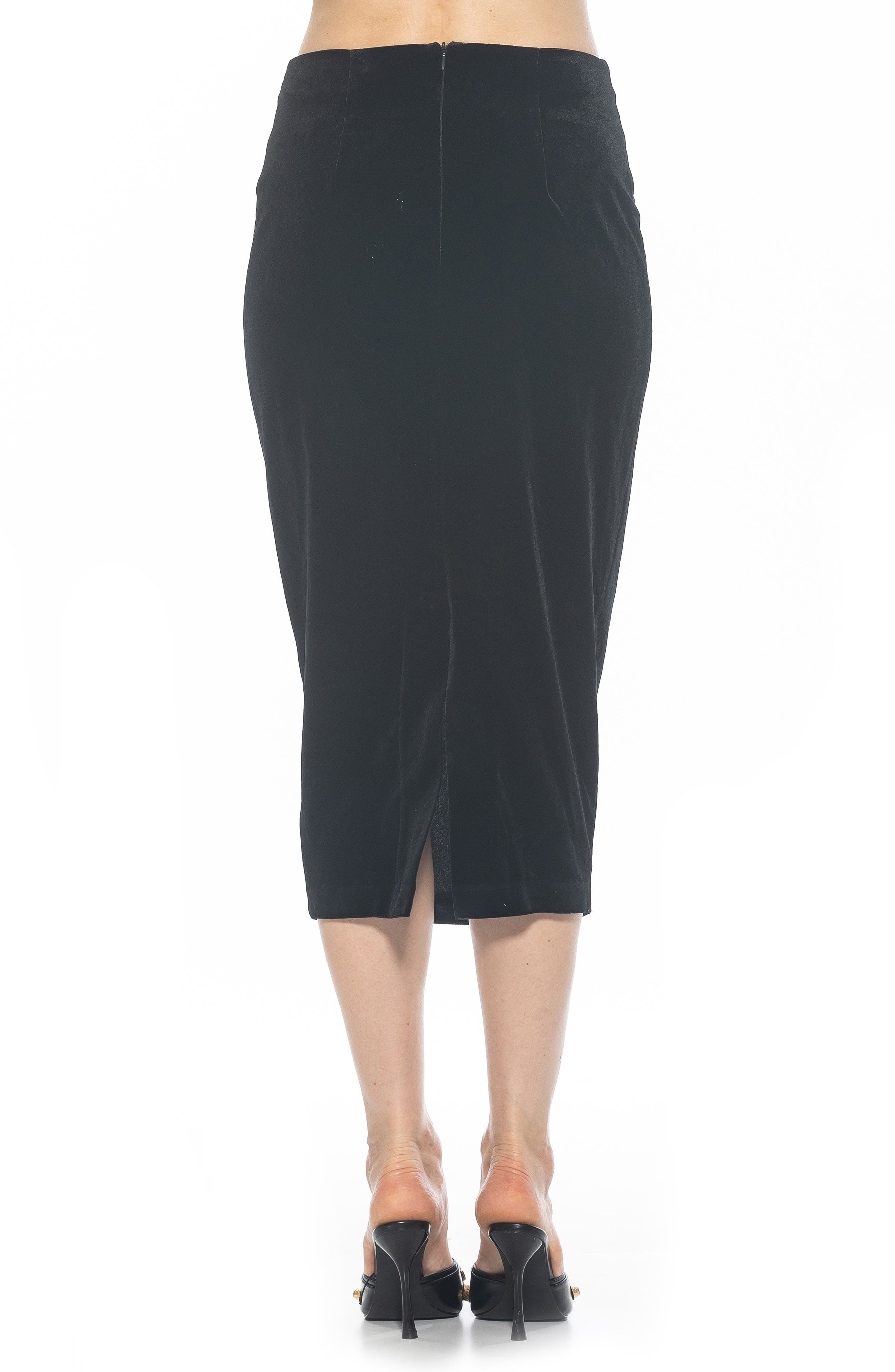 Jayden Velvet Midi Skirt - image 2