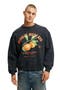 Men's Box Fit Graphic Crew Sweater