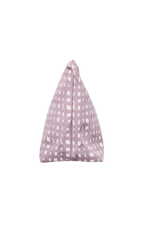 Dance Happy Ivy Cosmetic Bag In Dusty Orchid