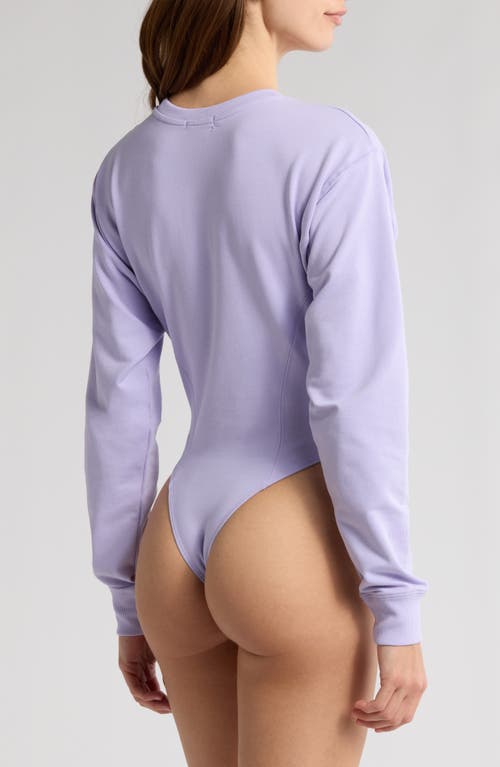 Florence By Mills Oversize Bodysuit In Purple
