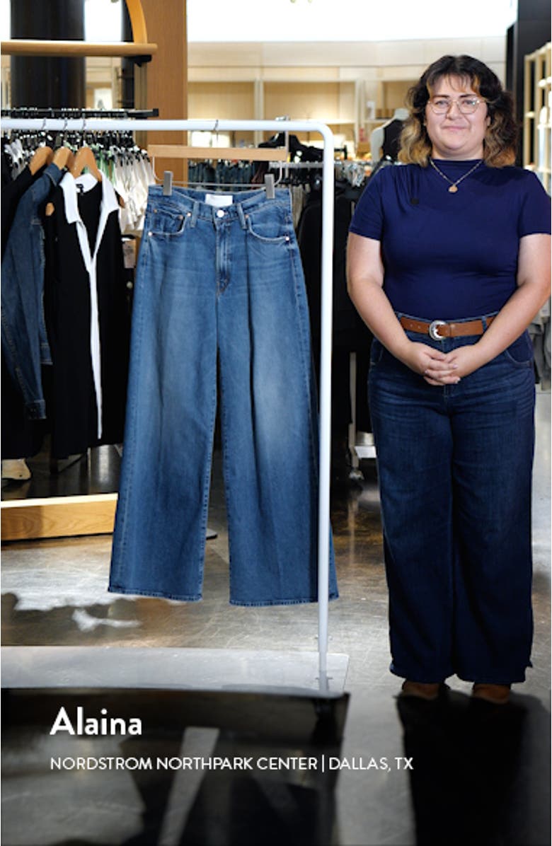 The Ditcher Roller Sneak Wide Leg Jeans, sales video thumbnail