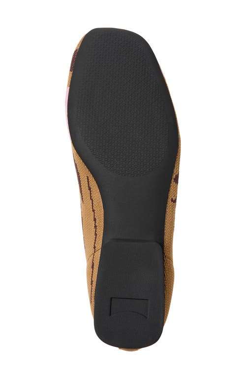 Camper Casi Myra Knit Flat In Brown