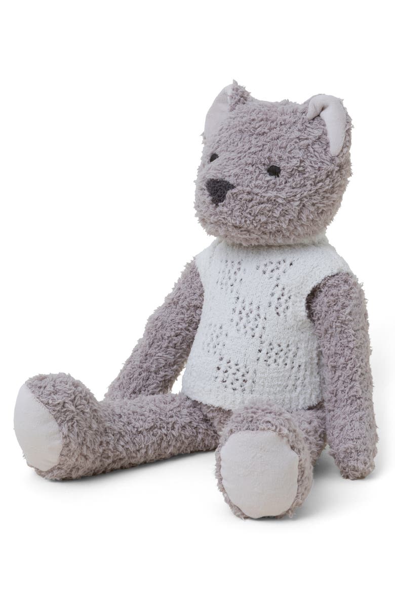Barefoot Dreams<sup>®</sup> CozyChic<sup>®</sup> Bear Buddie Stuffed Animal, Alternate, color, Taupe-Cream
