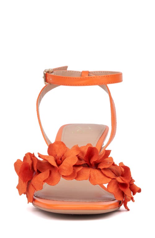 NEW YORK AND COMPANY NEW YORK AND COMPANY GWENDOLYN FLOWER STRAP SANDAL 
