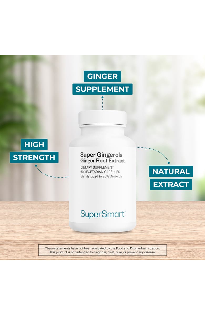 SuperSmart Super Gingerols 400mg, Alternate, color, NO COLOR
