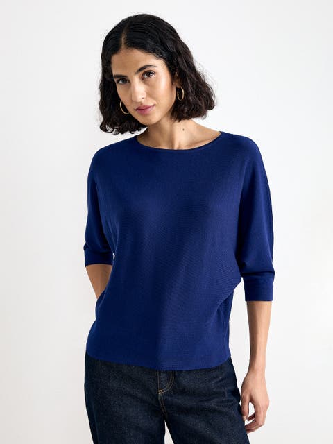 Cristine Chic Batwing Sleeves Jumper