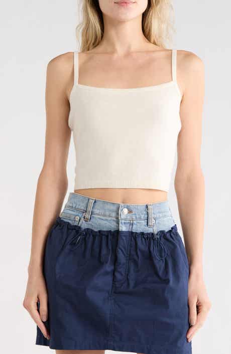 Simkhai Vance Cashmere Crop Camisole