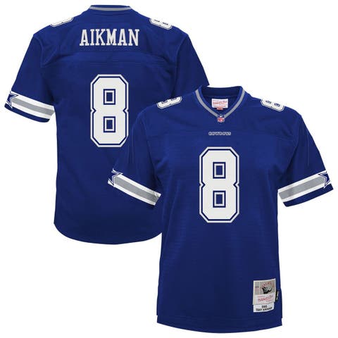 Preschool Mitchell & Ness Troy Aikman Navy Dallas Cowboys 1996 Retired Player Legacy Jersey