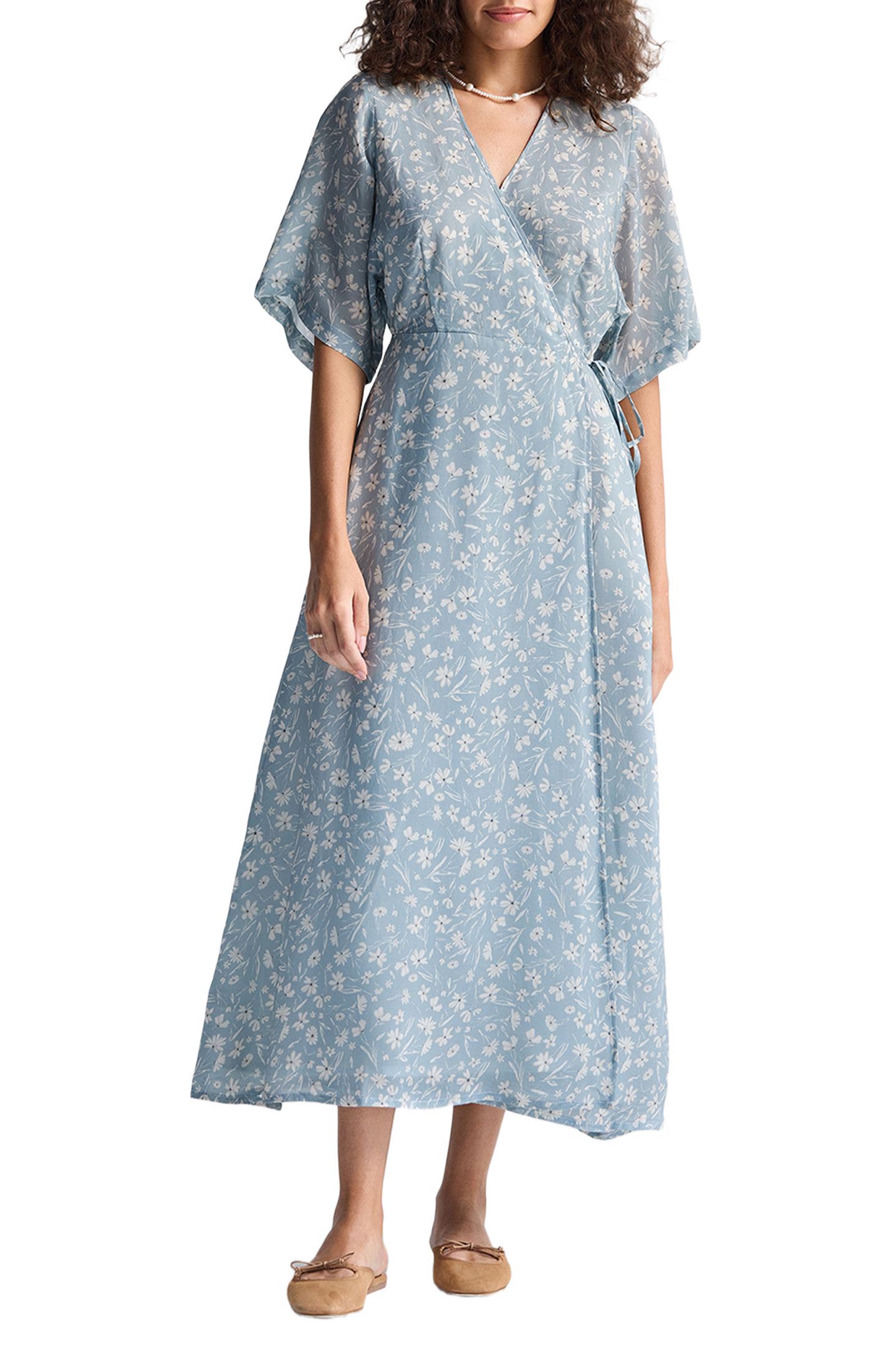Maxi Wrap Dress
