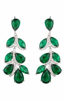 Julie Cubic Zirconia Drop Earrings