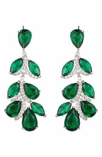 Julie Cubic Zirconia Drop Earrings