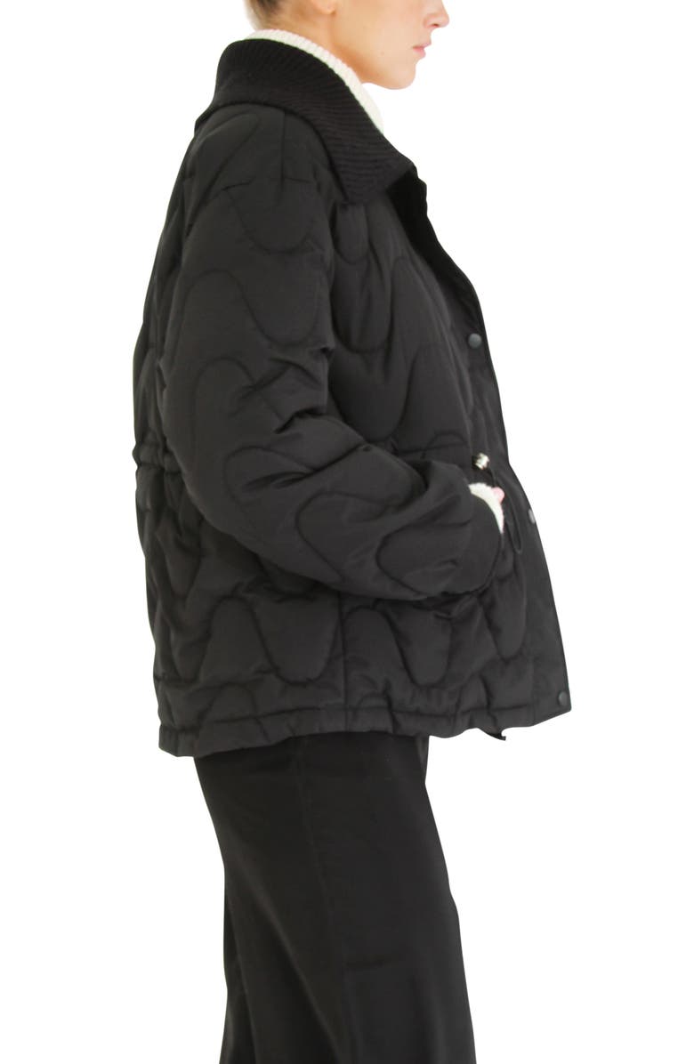 Belle & Bloom See You Again Quilted Jacket, Alternate, color, Black